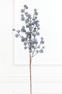 28" Iced Blue Berry Spray Weather Resistant