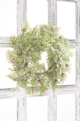 15" Wreath Candle Holder