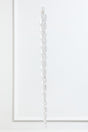 16.5" Glass Icicle Ornament