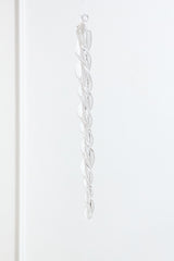 12.5" Glass Icicle Ornament