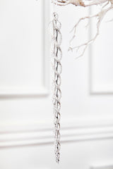 12 Inch Glass Icicle Ornament - Large