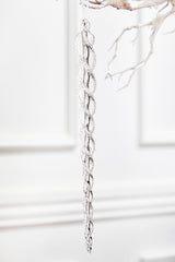 12" Glass Icicle Ornament - Large