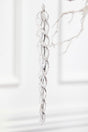 9" Glass Icicle Ornament - Medium