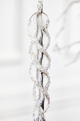 12" Glass Icicle Ornament - Large