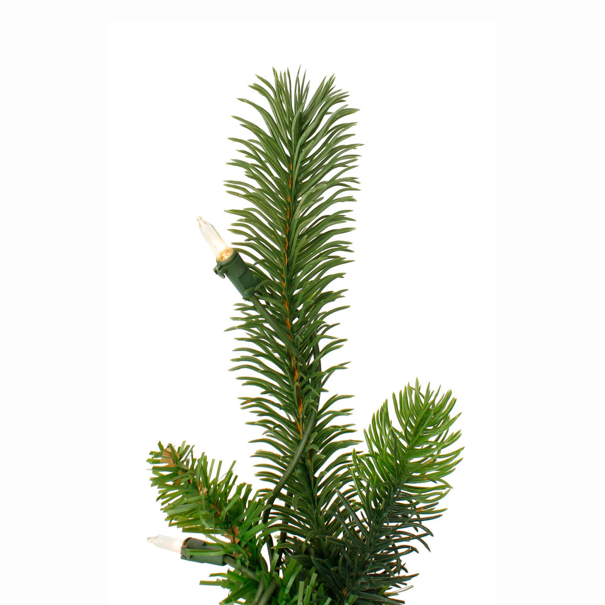 6 ft. Pre-Lit Tapered Salem Pine Christmas Tree with Warm White Lights