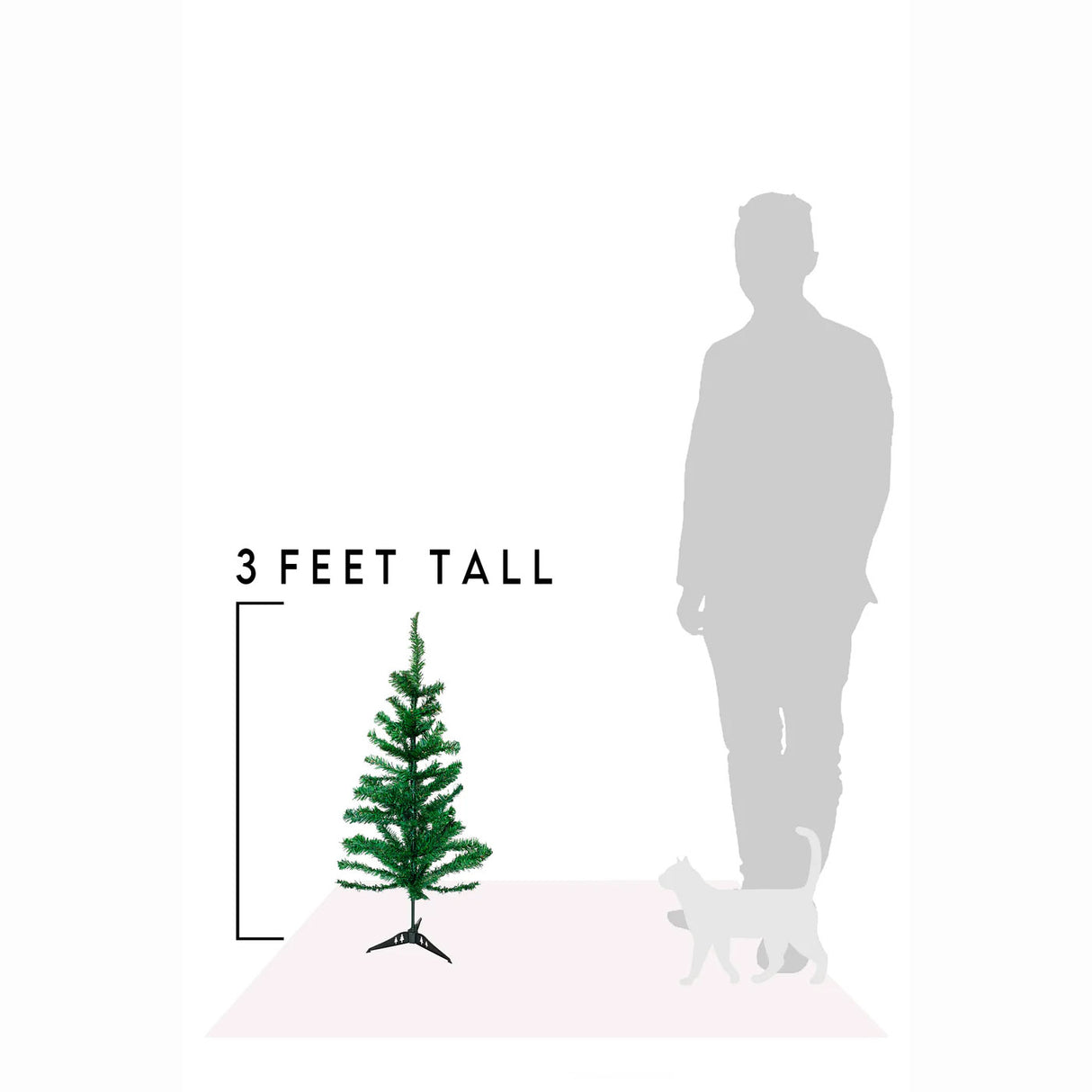 Classic Canadian Pine Artificial Christmas Tree