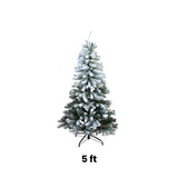 5 ft. PVC Snow Flocked Christmas Tree
