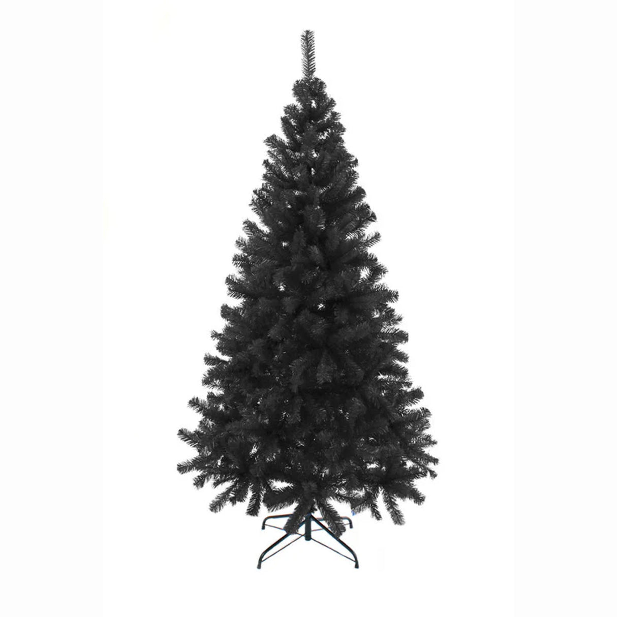 6.5 ft. Black Canadian Pine Artificial Christmas Tree