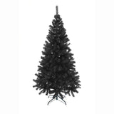 6.5 ft. Black Canadian Pine Artificial Christmas Tree