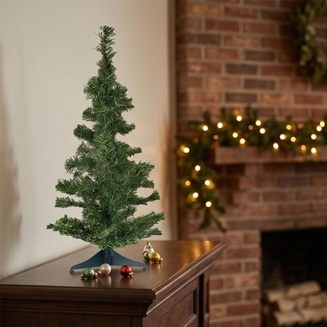 2 ft. Green Tabletop Christmas Tree with Stand