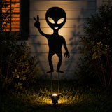 38 in Halloween Alien Lawn Stake Outdoor Garden Decor