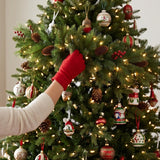 6FT Pre-Lit Noelle Garland with Warm White LED Lights