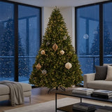 9ft Pre-Lit Jersey Fraser Fir Christmas Tree with Clear Lights