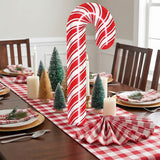 27 Inch Christmas Candy Cane Cutout Wall Decoration