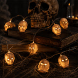 Doll Head String Lights Halloween Decoration (40" Light String)