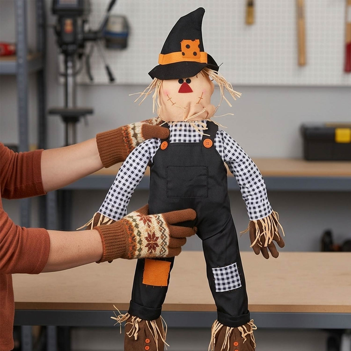 Stuff-a-Scarecrow Halloween Decoration