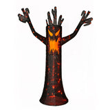 4FT Halloween Spooky Black Tree with LED Lights
