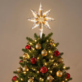 11IN Tree Top Star with Dual Color LED Lights