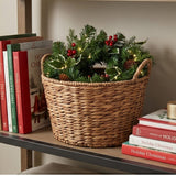 Pre-Lit First Traditions Holly Berry Wreath and Garland Assortment, 3-Piece Set