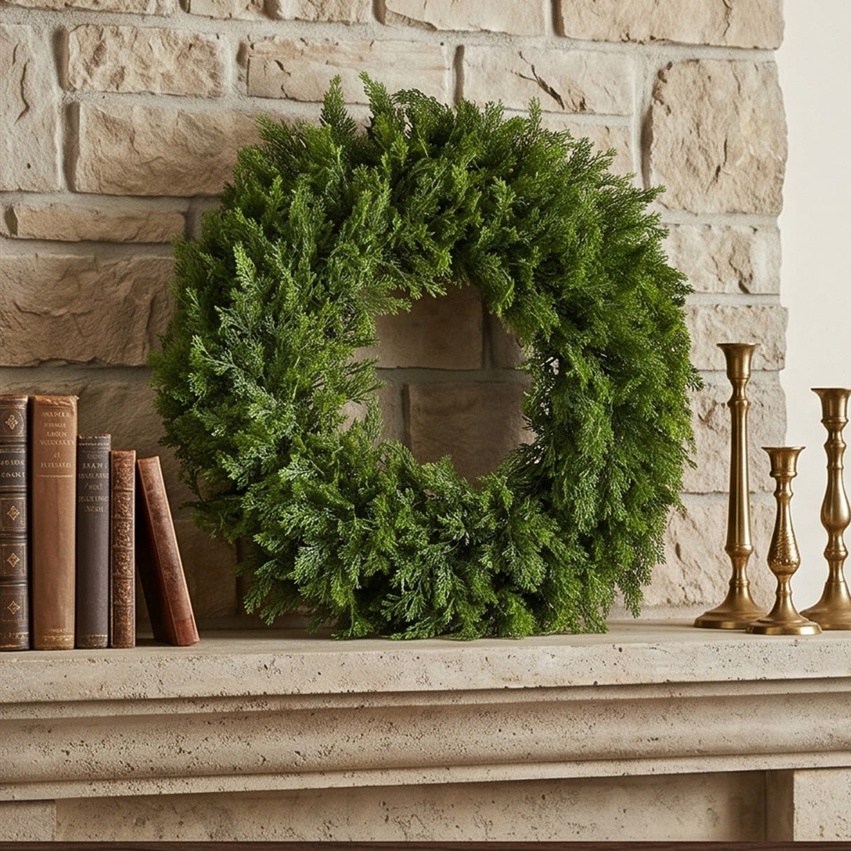 Arborvitae Wreath, 24 Inch