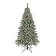 9 ft. Pre-Lit Snowy Harwich Hinged Tree With PowerConnect LED Lights