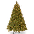 10ft Pre-Lit Downswept Douglas Fir Christmas Tree with Dual Color LED Lights