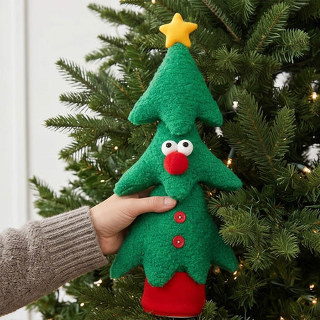 17 Inch Animated Singing Christmas Tree Holiday Decoration
