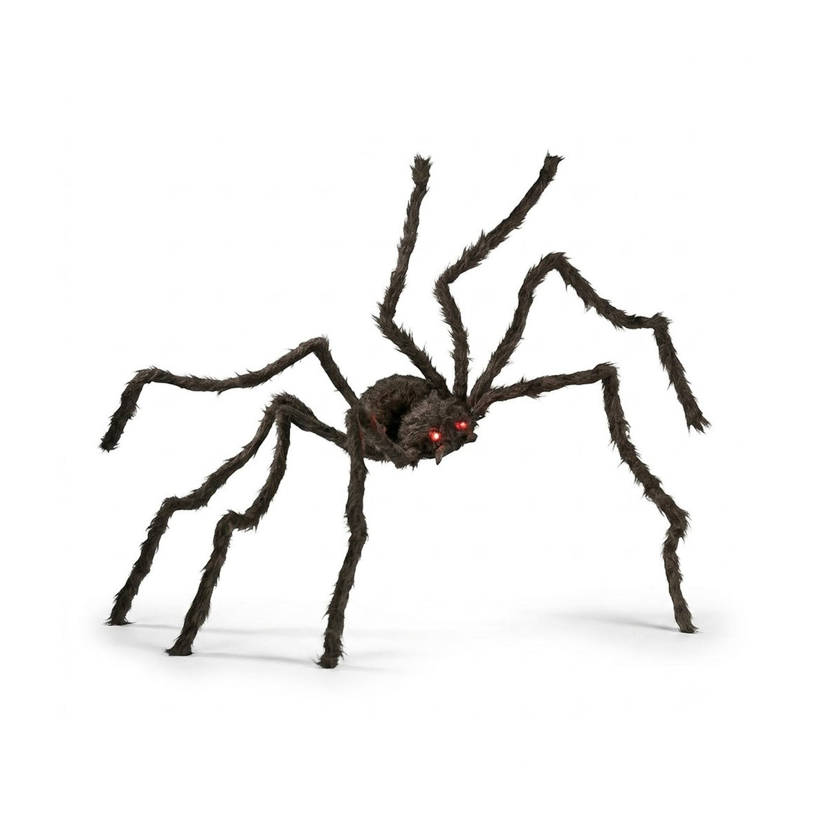 Hairy Spider with Light-Up Eyes Halloween Decoration