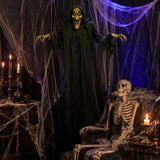 6 Ft Hanging Scary Witch Animated Prop Halloween Decoration