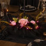 16 in. Halloween “Cute and Creep” Centerpiece with LED Lights