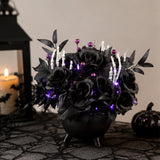 19IN Bad to the Bone Halloween LED Centerpiece Decor