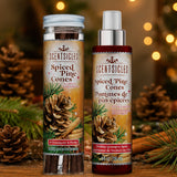 Scentsicles Spiced Pine Cones Stick and Spray Holiday Scent Set 2 Pack