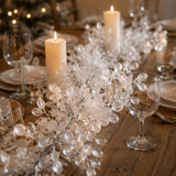 Winter Frost White Garland, 4 Foot Decorative Holiday Garland