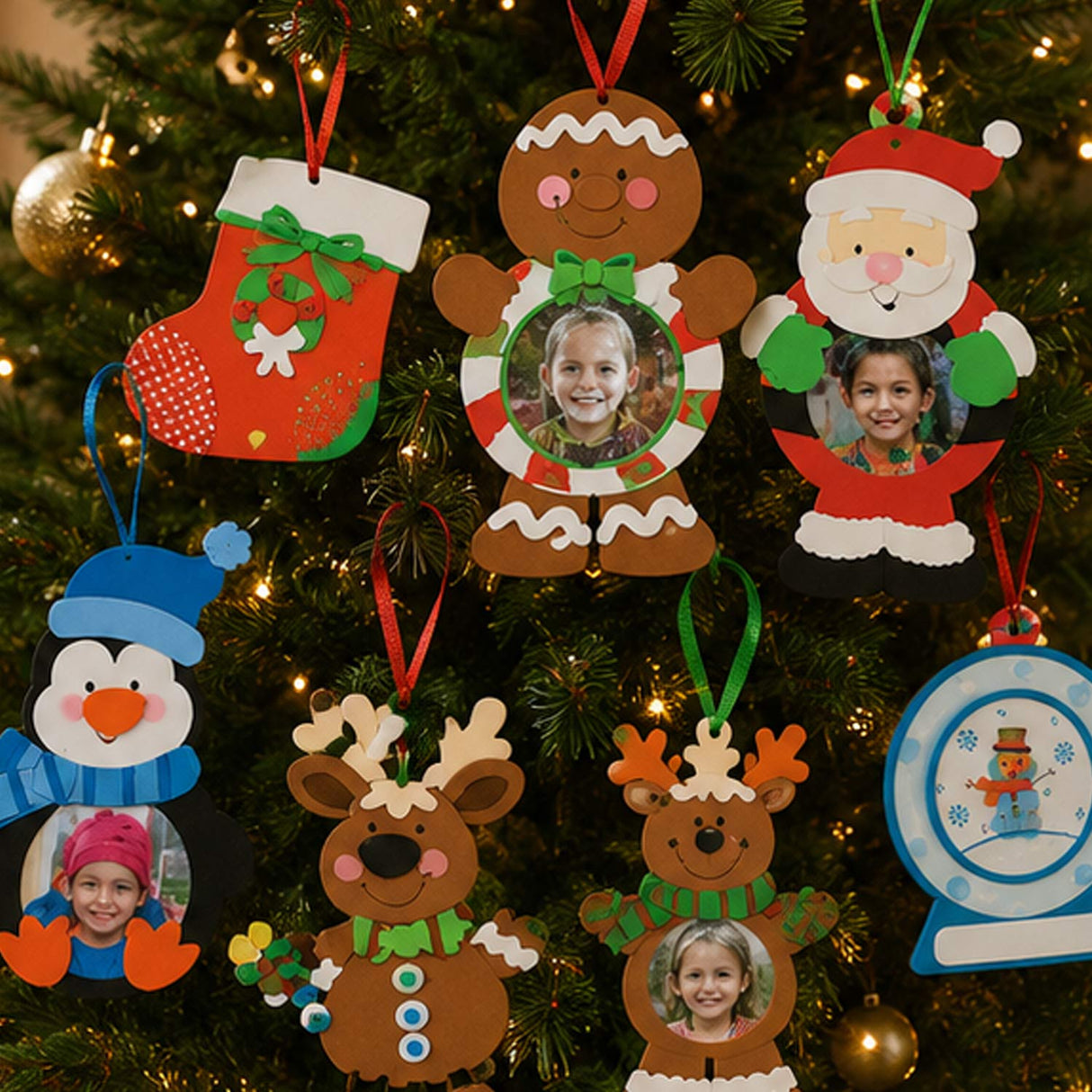Bulk Christmas Ornament Craft Kit Assortment Makes 108