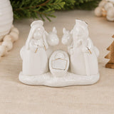 Holy Family Porcelain Nativity Figurine Christmas Decor