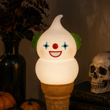 14 in. Halloween Creepy Clown I-Scream Cone Tabletop Decoration