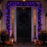 6 ft. Halloween “Scare in the Air” Garland with LED Lights
