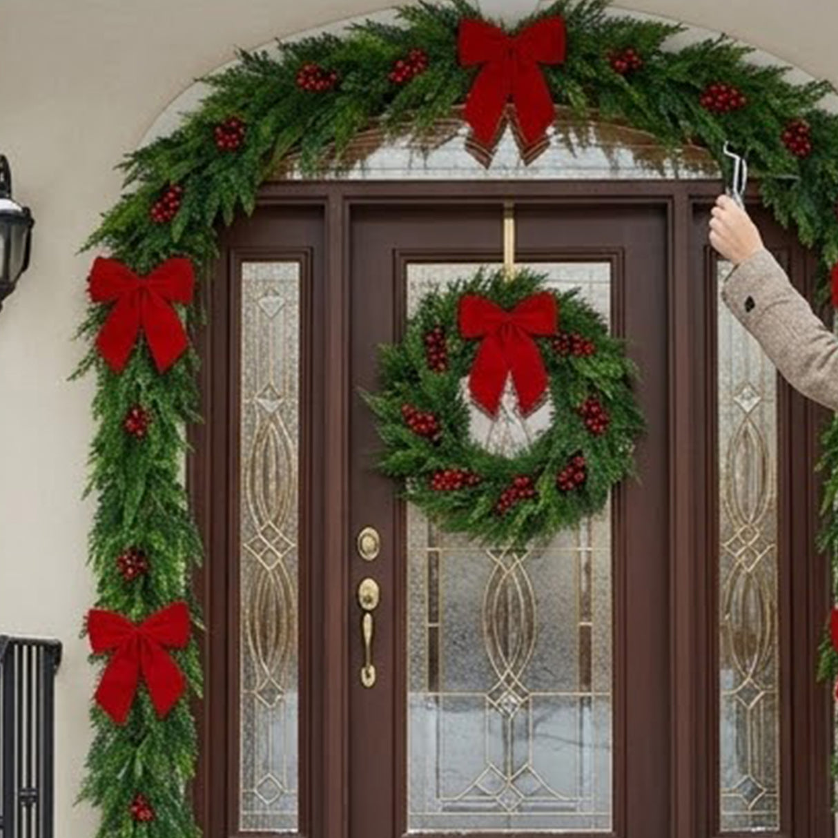 Christmas Classic Garland, 6 Foot Decorative Holiday Garland