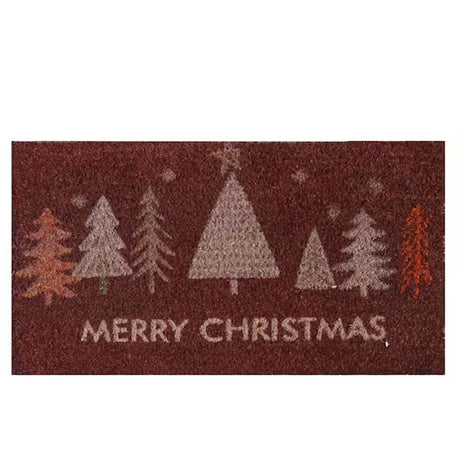 18x30 Inch Merry Christmas Coir Door Mat Holiday Welcome Mat