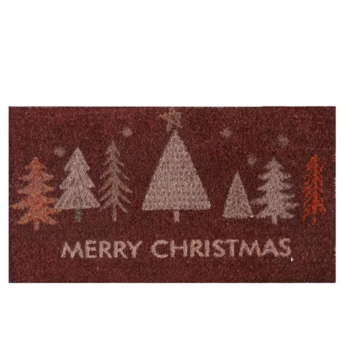 18x30 Inch Merry Christmas Santa’s Favorite Coir Door Mat Holiday Welcome Mat