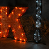 50 in. Halloween Pre-Lit “EEK!” Outdoor Sign with LED Lights Plug-In