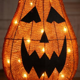 26 in. Halloween Pre-Lit Jack-O-Lantern Garden Stakes with LED Lights