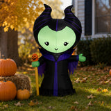 42IN Maleficent Inflatable Halloween Decoration with LED Light