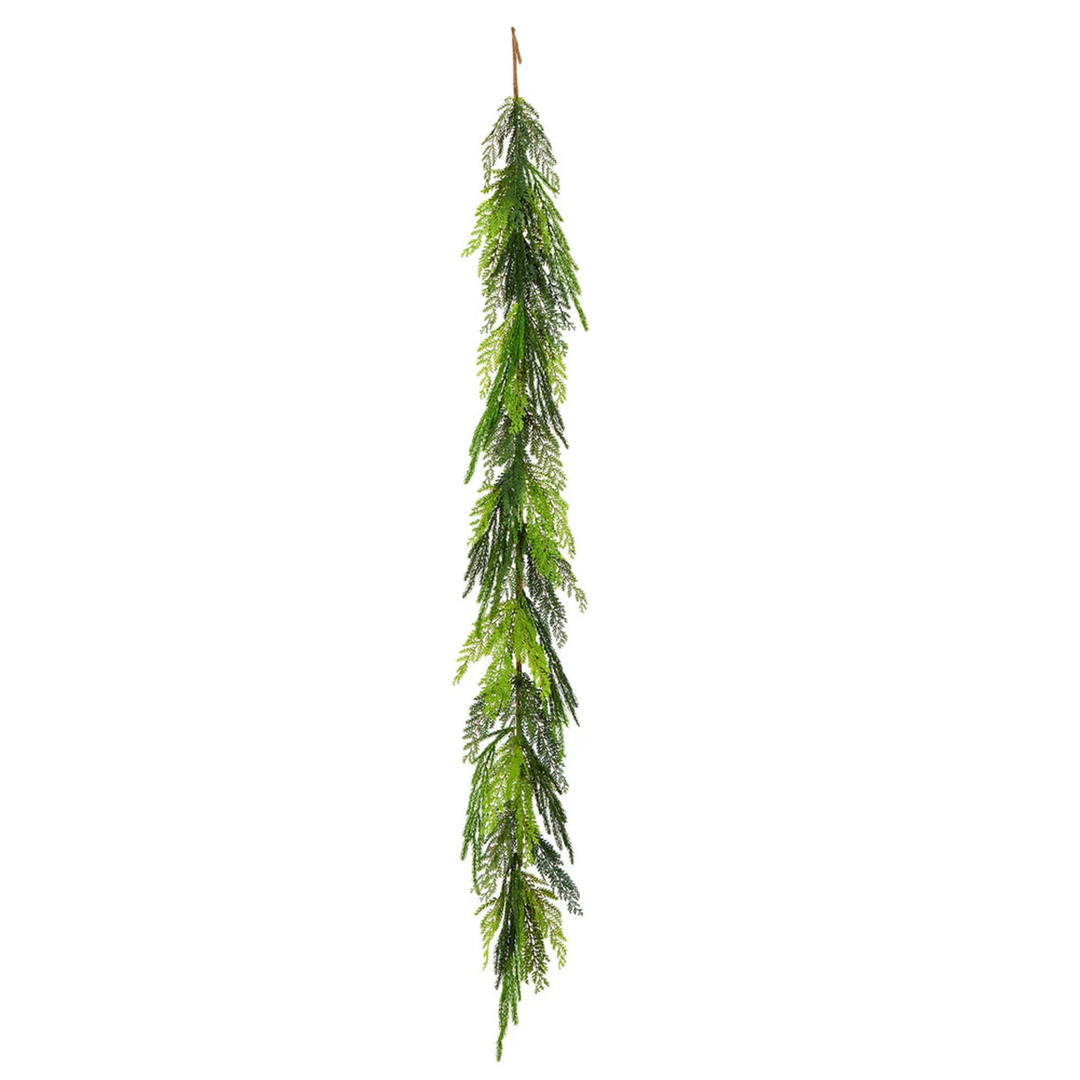 Christmas Cottage Garland, 5 Foot Decorative Holiday Garland