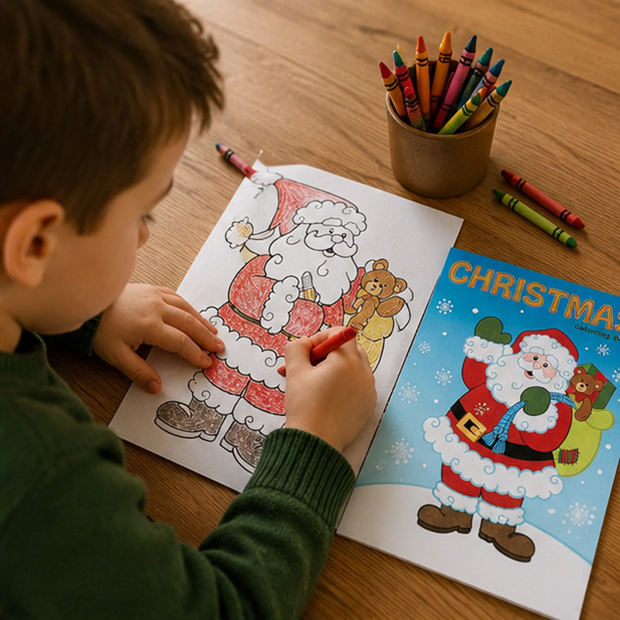 Christmas Character Coloring Books 12 Pack Holiday Activity Set