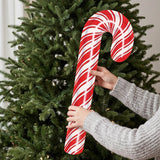 27 Inch Christmas Candy Cane Cutout Wall Decoration