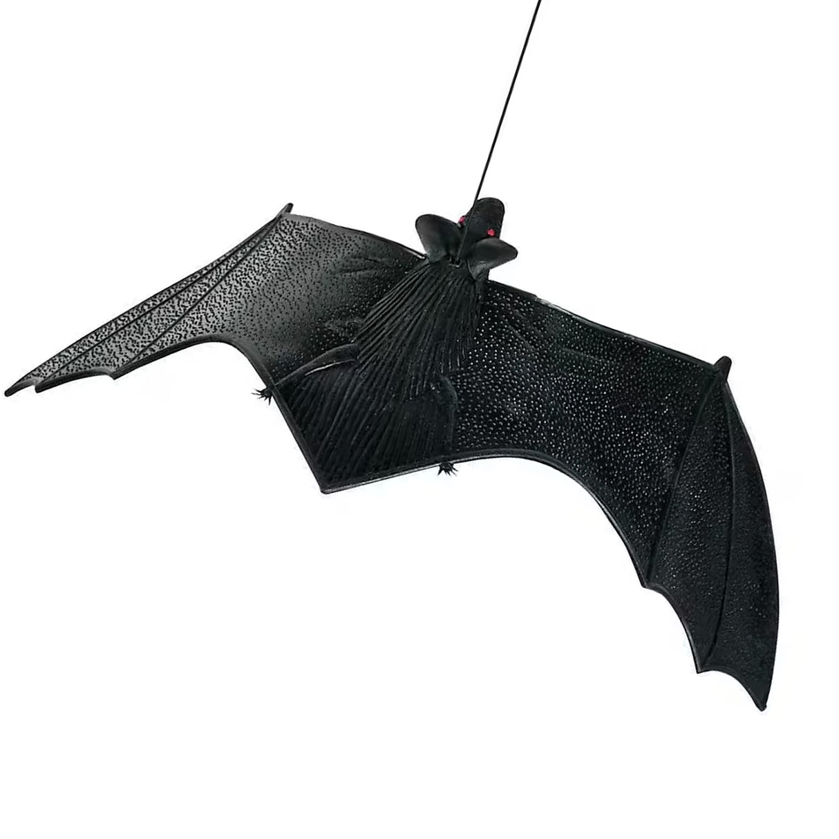 6 1/2" x 13" Hanging Vinyl Bats Halloween Decorations – 12 Pc.