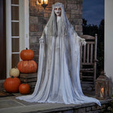 Standing Ghost Girl Halloween Decoration – 5 ft 7 in