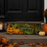 4IN Halloween Trick or Treat Table Sign Decoration