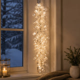 6ft Blueberry Fields Christmas Garland with Pinecones